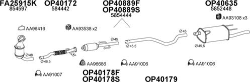 Veneporte 400579 - Система випуску ОГ avtolavka.club