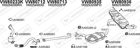 Veneporte 800846 - Система випуску ОГ avtolavka.club