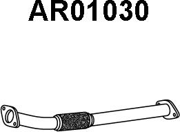 Veneporte AR01030 - Труба вихлопного газу avtolavka.club