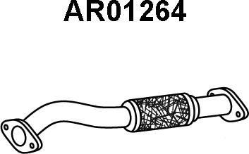 Veneporte AR01264 - Труба вихлопного газу avtolavka.club