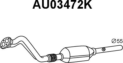 Veneporte AU03472K - Каталізатор avtolavka.club