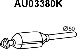 Veneporte AU03380K - Каталізатор avtolavka.club