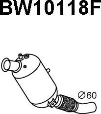Veneporte BW10118F - Сажі / частковий фільтр, система вихлопу ОГ avtolavka.club