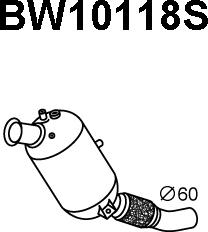 Veneporte BW10118S - Сажі / частковий фільтр, система вихлопу ОГ avtolavka.club