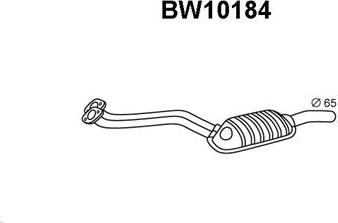 Veneporte BW10184 - Предглушітель вихлопних газів avtolavka.club