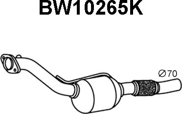 Veneporte BW10265K - Каталізатор avtolavka.club