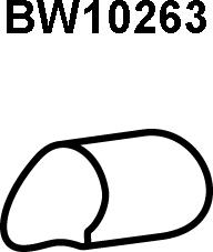 Veneporte BW10263 - Труба вихлопного газу avtolavka.club