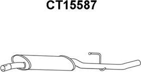 Veneporte CT15587 - Середній глушник вихлопних газів avtolavka.club