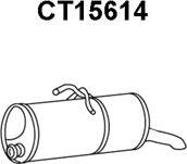 Veneporte CT15614 - Глушник вихлопних газів кінцевий avtolavka.club