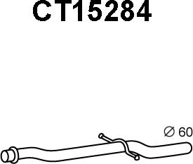 Veneporte CT15284 - Труба вихлопного газу avtolavka.club