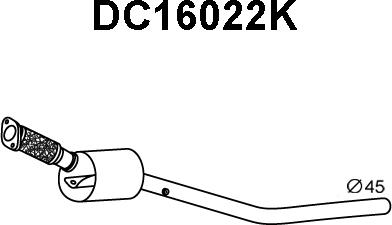 Veneporte DC16022K - Каталізатор avtolavka.club