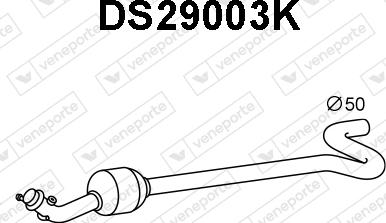 Veneporte DS29003K - Каталізатор avtolavka.club