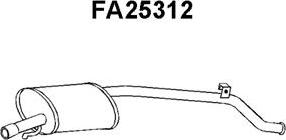 Veneporte FA25312 - Глушник вихлопних газів кінцевий avtolavka.club
