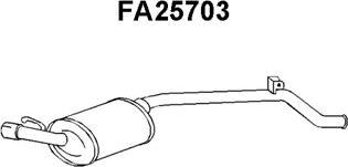 Veneporte FA25703 - Глушник вихлопних газів кінцевий avtolavka.club