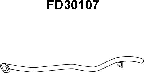 Veneporte FD30107 - Труба вихлопного газу avtolavka.club