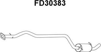 Veneporte FD30383 - Предглушітель вихлопних газів avtolavka.club