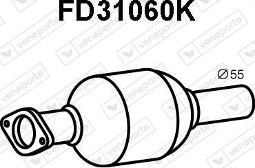 Veneporte FD31060K - Каталізатор avtolavka.club