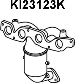 Veneporte KI23123K - Каталізатор avtolavka.club
