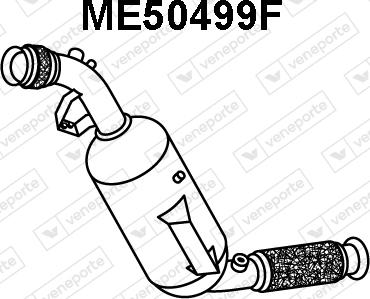 Veneporte ME50499F - Сажі / частковий фільтр, система вихлопу ОГ avtolavka.club