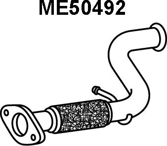 Veneporte ME50492 - Труба вихлопного газу avtolavka.club