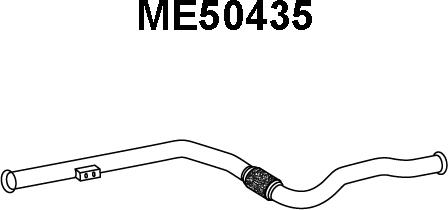 Veneporte ME50435 - Труба вихлопного газу avtolavka.club