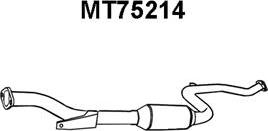 Veneporte MT75214 - Середній глушник вихлопних газів avtolavka.club