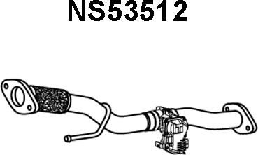 Veneporte NS53512 - Труба вихлопного газу avtolavka.club