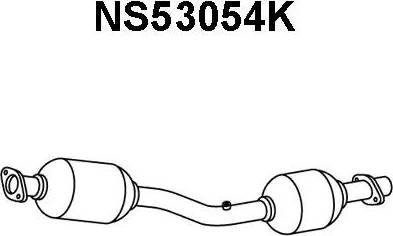 Veneporte NS53054K - Каталізатор avtolavka.club