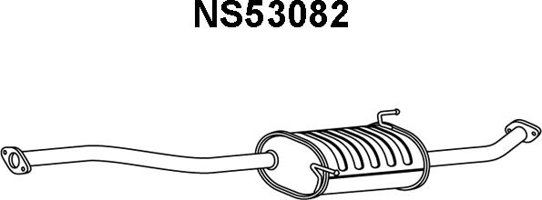 Veneporte NS53082 - Глушник вихлопних газів кінцевий avtolavka.club