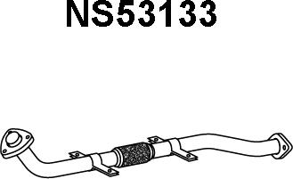 Veneporte NS53133 - Труба вихлопного газу avtolavka.club
