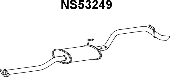 Veneporte NS53249 - Глушник вихлопних газів кінцевий avtolavka.club