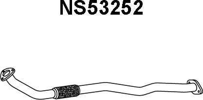 Veneporte NS53252 - Труба вихлопного газу avtolavka.club