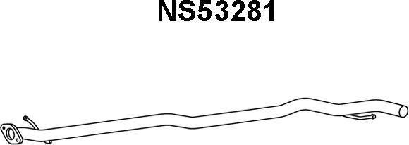 Veneporte NS53281 - Труба вихлопного газу avtolavka.club