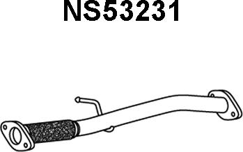 Veneporte NS53231 - Труба вихлопного газу avtolavka.club
