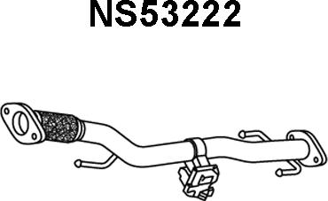 Veneporte NS53222 - Труба вихлопного газу avtolavka.club