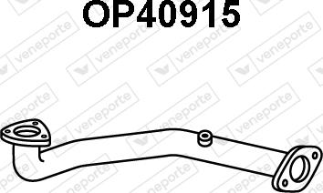 Veneporte OP40915 - Труба вихлопного газу avtolavka.club
