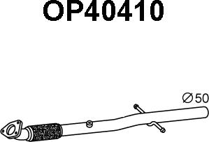 Veneporte OP40410 - Труба вихлопного газу avtolavka.club