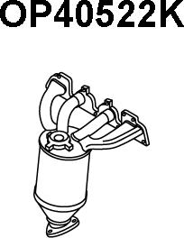 Veneporte OP40522K - Каталізатор колектора avtolavka.club
