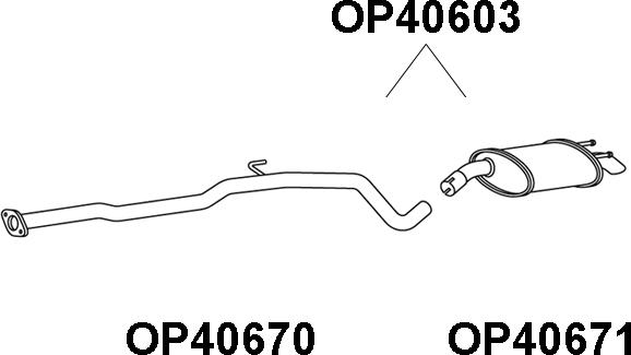 Veneporte OP40603 - Глушник вихлопних газів кінцевий avtolavka.club