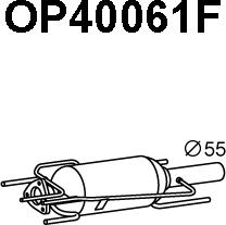 Veneporte OP40061F - Сажі / частковий фільтр, система вихлопу ОГ avtolavka.club