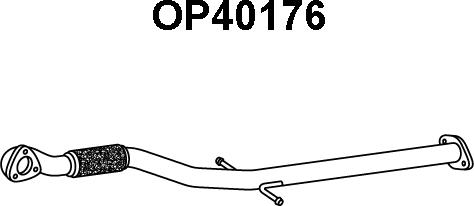 Veneporte OP40176 - Труба вихлопного газу avtolavka.club