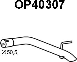 Veneporte OP40307 - Труба вихлопного газу avtolavka.club