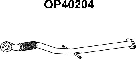 Veneporte OP40204 - Труба вихлопного газу avtolavka.club