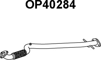 Veneporte OP40284 - Труба вихлопного газу avtolavka.club