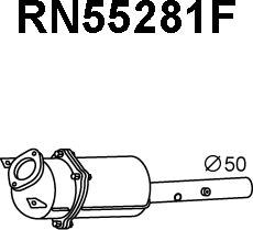 Veneporte RN55281F - Сажі / частковий фільтр, система вихлопу ОГ avtolavka.club