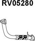 Veneporte RV05280 - Труба вихлопного газу avtolavka.club