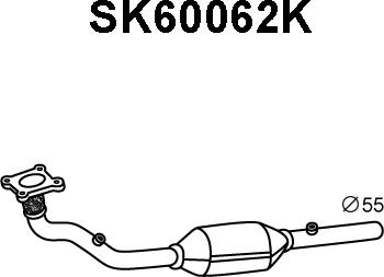 Veneporte SK60062K - Каталізатор avtolavka.club
