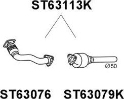 Veneporte ST63113K - Каталізатор avtolavka.club