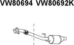 Veneporte VW80694 - Труба вихлопного газу avtolavka.club