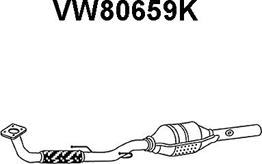 Veneporte VW80659K - Каталізатор avtolavka.club